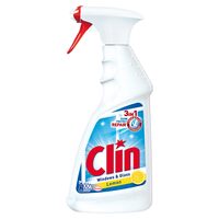 Solutie curatare geamuri Clin Windows & Glass Lemon, 500 ml
