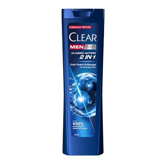 Sampon Clear Men Classic, 225 ml