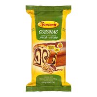 Cozonac Boromir Crema de Nuca si Cacao, 450g