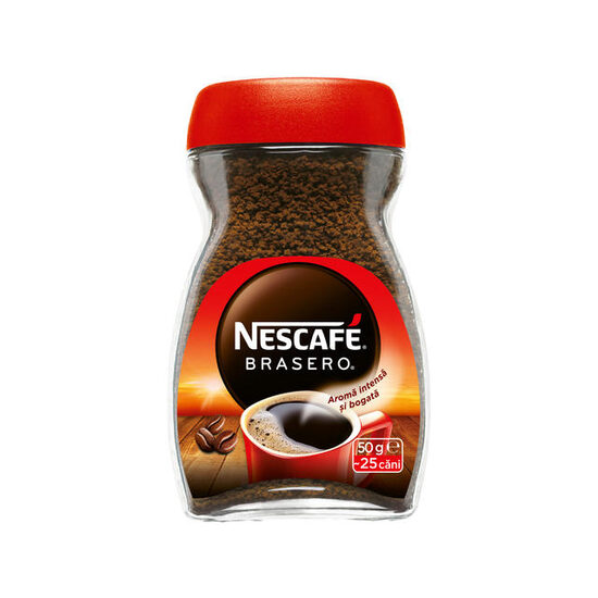 Cafea solubila Nescafe Brasero 50 grame