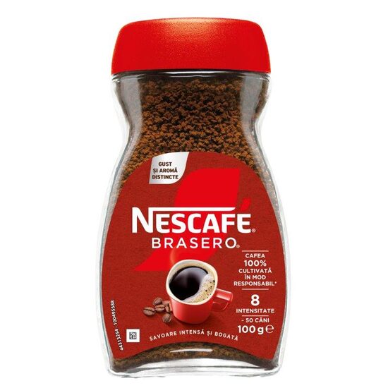 Cafea instant Nescafe Brasero, 100g