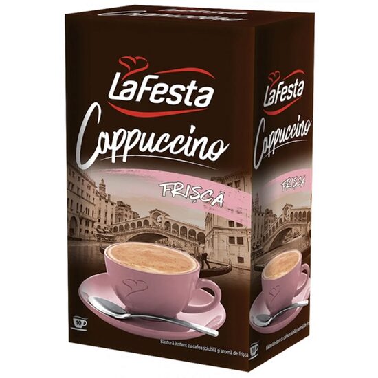 Cappuccino cu frisca La Festa 125g, 8 bucati