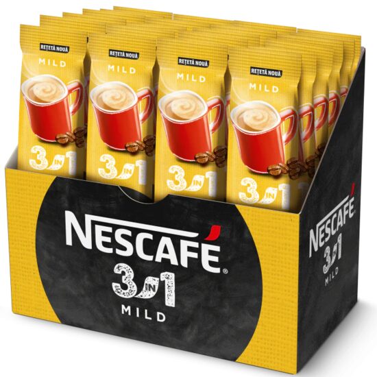 Cafea solubila Nescafe 3in1 Mild 24x15g