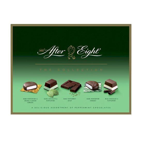 Cutie bomboane de ciocolata Mint Coll Box, After Eight, 199g