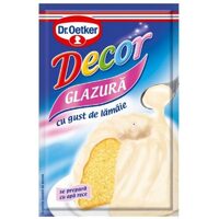 Mix pentru glazură cu gust de lămâie Dr Oetker 100g