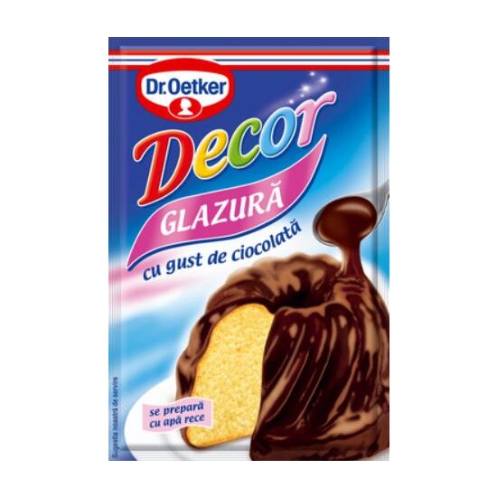 Glazura cu Gust de Ciocolata Dr.Oetker Decor, 100g