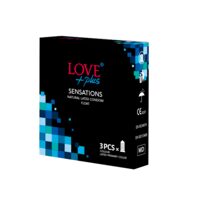 Prezervative Love Plus Sensations 3bucati