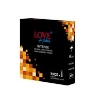 Prezervative Love plus intense, 3buc