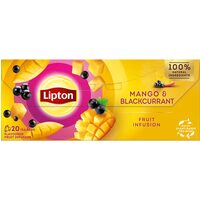 Ceai Lipton Mango-Blackcurrant, 20 plicuri