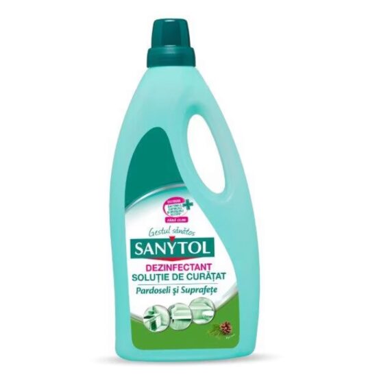 Solutie dezinfectanta universala Sanytol pentru pardoseli si suprafete Pin, 1L