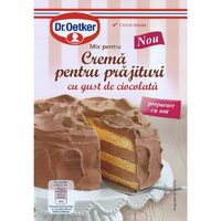 Crema pentru prajitura cu gust de ciocolata si unt 155g