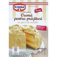 Crema pentru prajituri cu gust de vanilie si unt 140g