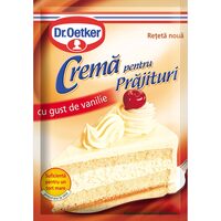 Crema cu gust de vanilie pentru prajituri 50g Dr.Oetker