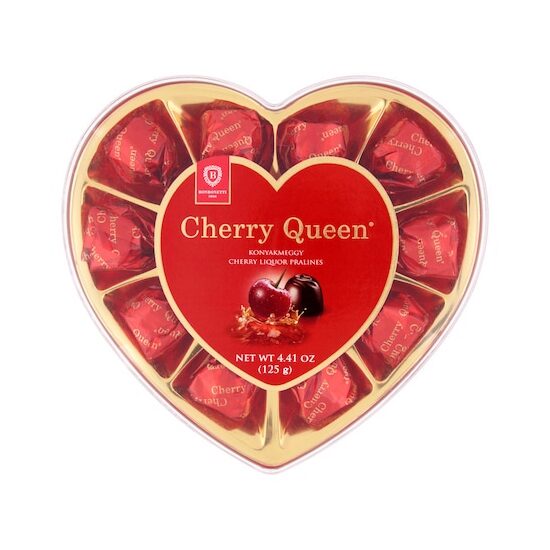 Praline de ciocolata cu lichior de cirese Roshen Cherry Queen 122g.