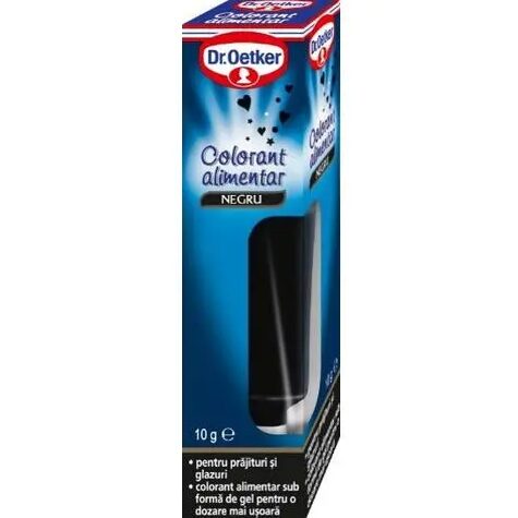 Colorant Alimentar Dr.Oetker, Negru, 10g