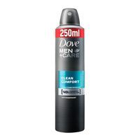 Deodorant Clean Comfort, 250 ml, Dove Men