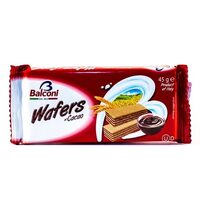 Napolitane Balconi Wafers cu cremă de cacao, 30 bucati