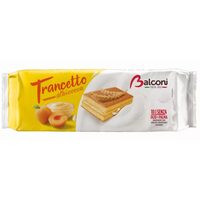 Prajitura Balconi Trancetto Albicocca cu Caise, 28 g, 10 bucati