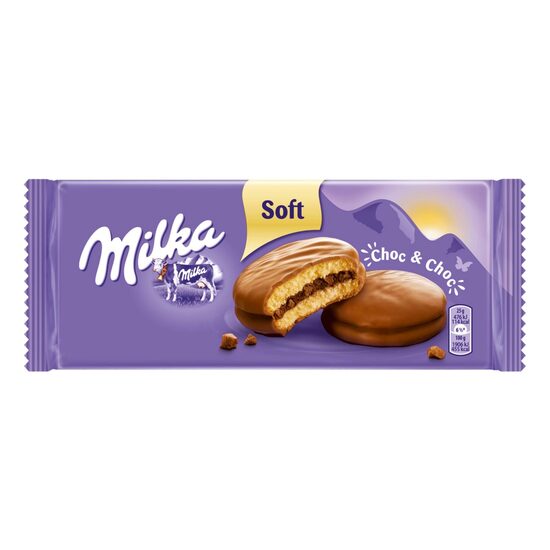 Prajitura cu ciocolata Milka Choc & Choc 150g
