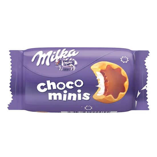 Biscuiti Chocominis Milka 37.5g
