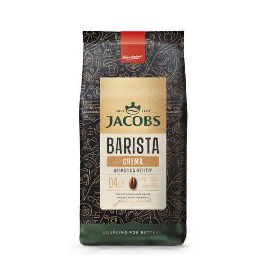 Cafea boabe, Jacobs Barista Crema, 1 kg 