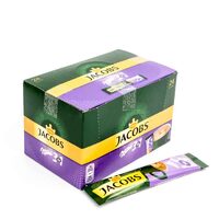Cafea instant Jacobs 3in1 Milka, 24 plicuri x 18g