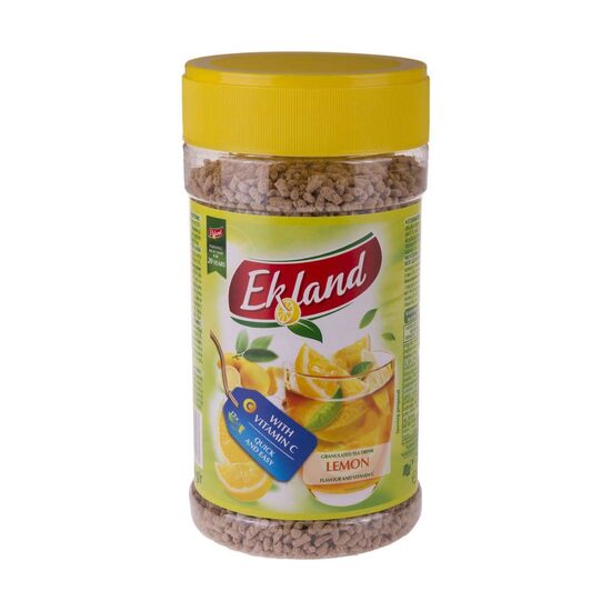 Ceai granulat instant cu extract de ceai, lamaie si vitamina C Ekoland 350g 