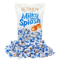 Caramele Toffee cu Umplutura de Lapte 1 Kg, Roshen
