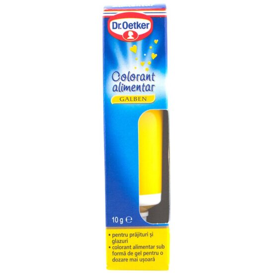 Colorant alimentar galben Dr Oetker 10g