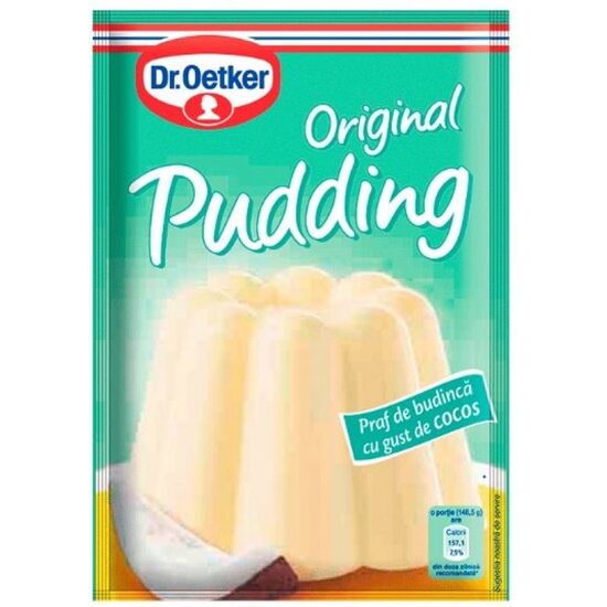 Praf de budinca cu gust de cocos Dr.Oetker 40g