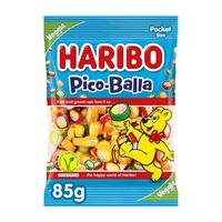 Jeleuri Haribo Pico Balla, 85 g