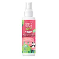 Spray pentru descalcirea parului cu 90% ingrediente naturale, aroma de capsuni, Cosmaline Soft Wave Kids, 125ml