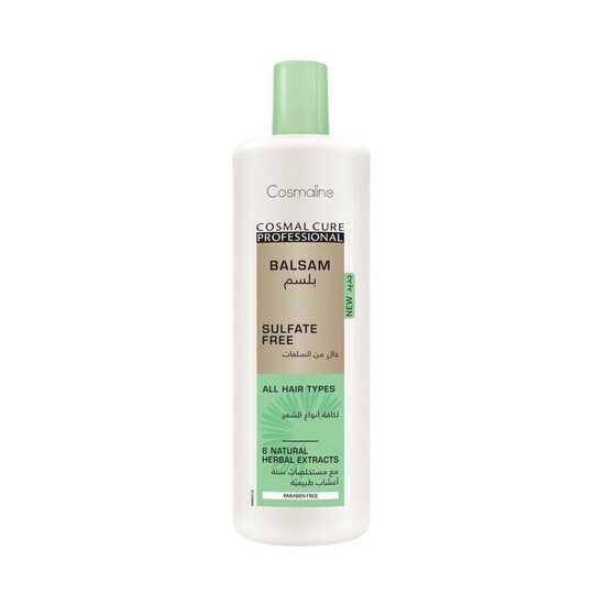 Balsam Profesional Cosmaline, 500 ml - fara sulfat pentru toate tipurile de par