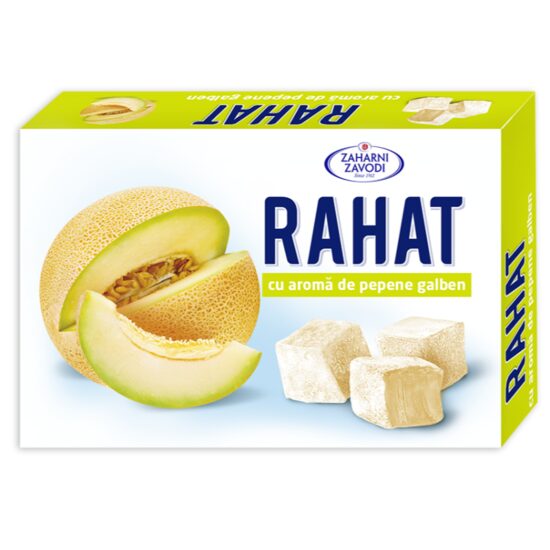 Rahat cu aromă de pepene galben, 140 g