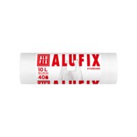 Saci de gunoi cu inchidere tip maner, Alufix, 10L 36x44cm, 40 bucati