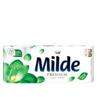 Hartie igienica Milde Energy Green 8 role, 3 straturi