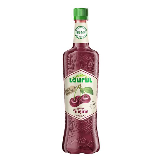 Sirop de vișine 1:6 – 0,75 L, Laurul