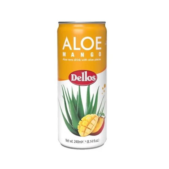 Bautura Necarbogazoasa, Dellos Aloe Mango, 240ml SGR