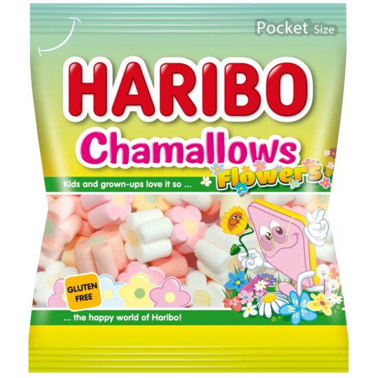 Chamallows Haribo flowers 100 g