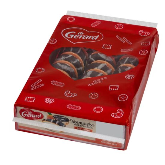 Prajitura, Dr Gerard, Aroma caise si glazura de cacao, 720 g