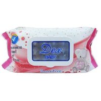 Servetele umede cu dispenser pentru bebelusi Dex Sensitive, 120 bucati