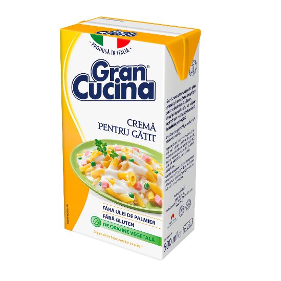 Crema vegetala pentru gatit Gran Cucina, 500 ml