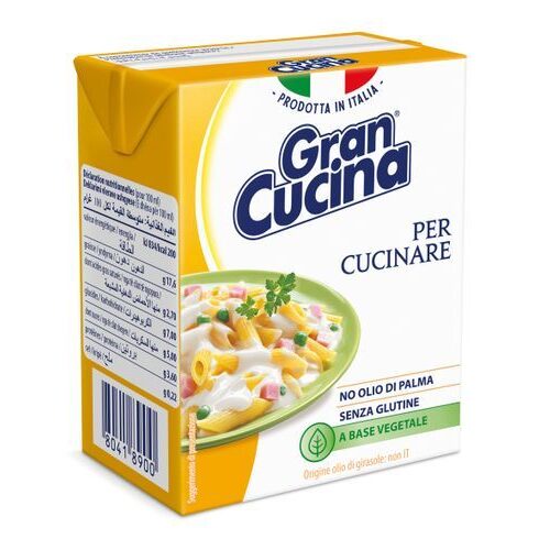 Crema vegetala pentru gatit Gran Cucina, 200 ml