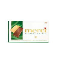 Ciocolata Merci cu alune si migdale, 100 g