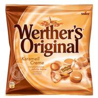 Bomboane de caramel umplute cu ciocolata, Werther'S Original, 80g