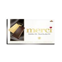 Ciocolata Merci Dark, 72% cacao, 100 g