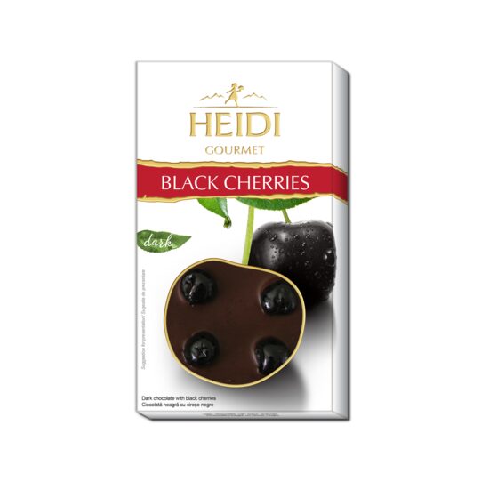 HEIDI 100GR GOURMET DARK BLACK CHERRIES(9B)