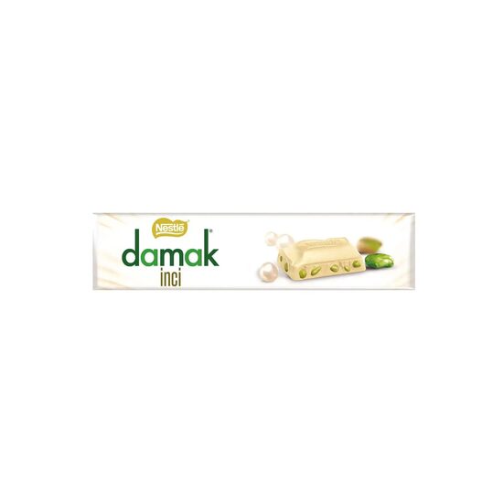 Ciocolata alba cu fistic Nestle Damak, 30 g