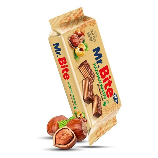 Napolitana cu crema de lapte si alune Mr. Bite, Toren, 44 g