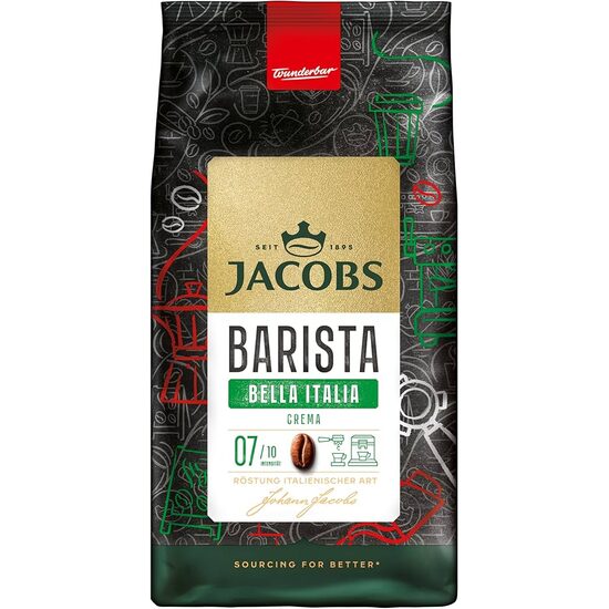 JACOBS BOABE 1KG BARISTA BELLA ITALIA(4B)